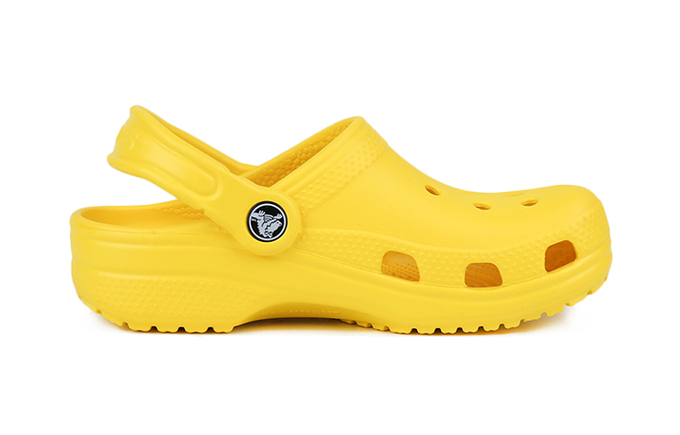 Order (Preschool) Crocs Classic Small Crocs Yellow Sandals 204536-7C1