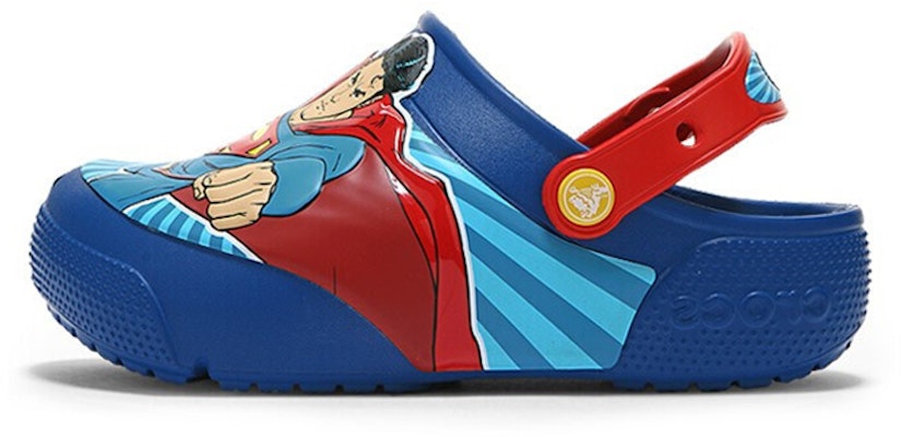 (Preschool) Crocs Clog 'Superman Blue' 205515-4GX Buy (Preschool) Crocs Clog 'Superman Blue' 205515-4GX