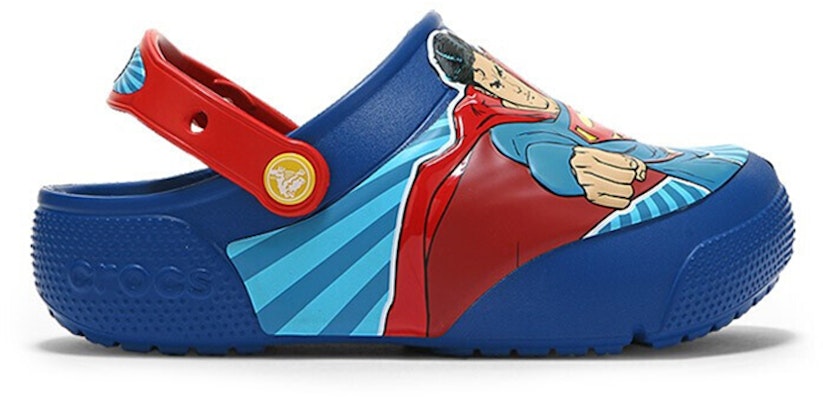 (Preschool) Crocs Clog 'Superman Blue' 205515-4GX Order (Preschool) Crocs Clog 'Superman Blue' 205515-4GX