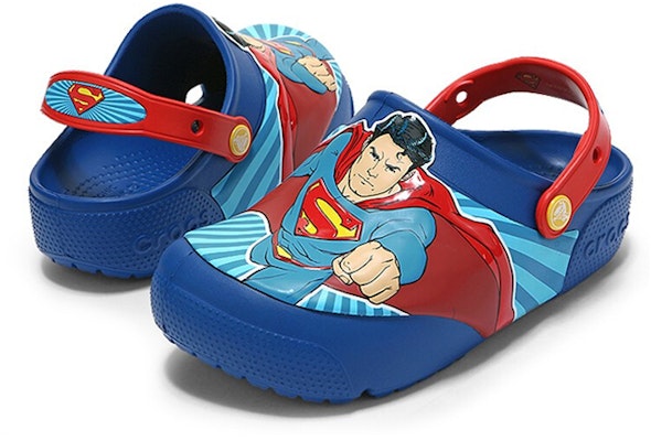 (Preschool) Crocs Clog 'Superman Blue' 205515-4GX Purchase (Preschool) Crocs Clog 'Superman Blue' 205515-4GX