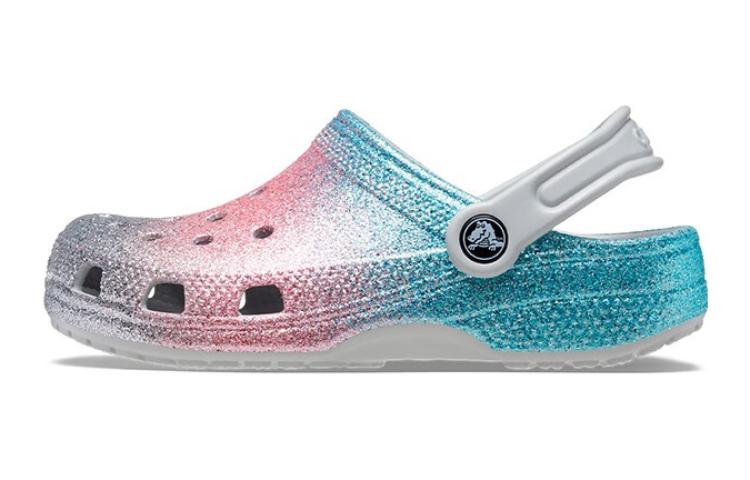 (Preschool) Crocs Comfort 'Pink & Blue Anti-Slip Sandal' 206993-0ZT