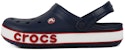 (PS) Sandal Kasual Crocs Corcband Logo Minimal Biru Merah 'Biru Merah' 206022-4CC