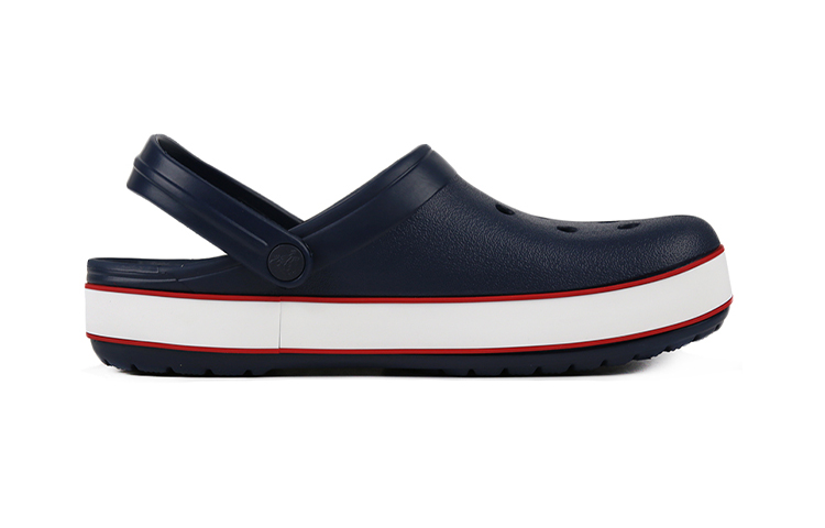 Order (Preschool) Crocs Corcband Bold Logo Minimalistic Casual Blue Red Sandals 'Blue Red' 206022-4CC
