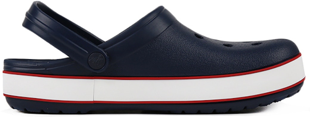 (PS) Sandalias Crocs Crocband Logo Azul Rojo Minimalistas Casual 'Blue Red' 206022-4CC Order (PS) Sandalias Crocs Crocband Logo Azul Rojo Minimalistas Casual 'Blue Red' 206022-4CC