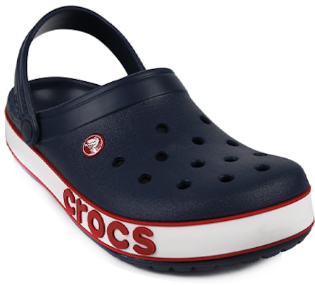 (Preschool) Crocs Corcband Bold Logo Minimalistic Casual Blue Red Sandals 'Blue Red' 206022-4CC Lookbook (Preschool) Crocs Corcband Bold Logo Minimalistic Casual Blue Red Sandals 'Blue Red' 206022-4CC