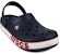 (PS) Sandal Kasual Crocs Corcband Logo Minimal Biru Merah 'Biru Merah' 206022-4CC