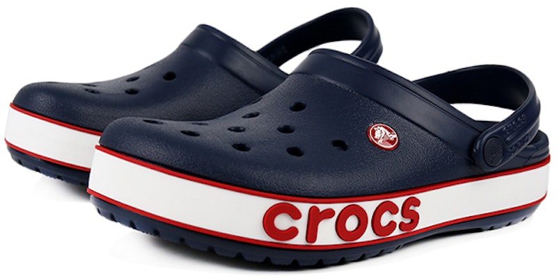 (PS) Sandalias Crocs Crocband Logo Azul Rojo Minimalistas Casual 'Blue Red' 206022-4CC Shop (PS) Sandalias Crocs Crocband Logo Azul Rojo Minimalistas Casual 'Blue Red' 206022-4CC