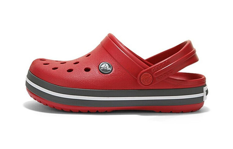 (Preschool) Crocs Crocband 'Chili Red' 204537-6IB