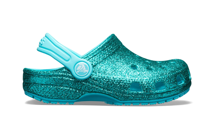 Order (Preschool) Crocs Crocband 'Glitter Lake Blue' 205441-40M