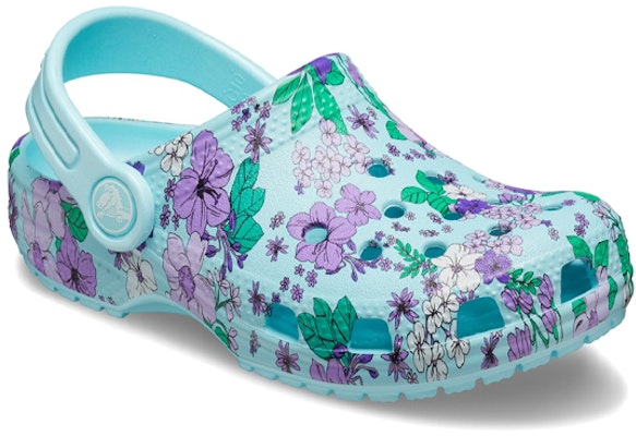 (Preschool) Crocs Crocband 'Ice Blue Classic Floral' 206146-4O9 Lookbook (Preschool) Crocs Crocband 'Ice Blue Classic Floral' 206146-4O9