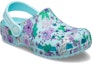 Lookbook (PS) Crocs Crocband 'Ice Blue Classic Floral' Bunga Biru Ais Klasik 206146-4O9