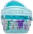 (PS) Crocs Crocband 'Ice Blue Classic Floral' Bunga Biru Ais Klasik 206146-4O9