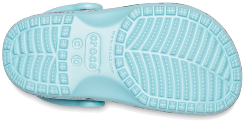 (PS) Crocs Crocband 'Ice Blue Classic Floral' Bunga Biru Ais Klasik 206146-4O9 Sizing (PS) Crocs Crocband 'Ice Blue Classic Floral' Bunga Biru Ais Klasik 206146-4O9