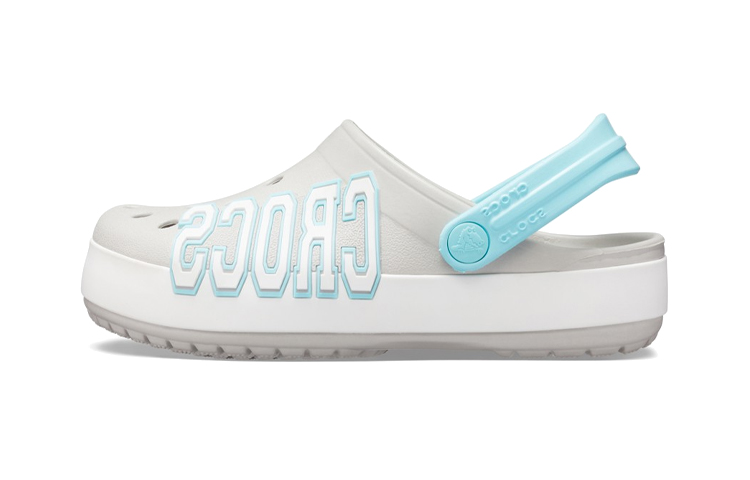 (Preschool) Crocs Crocband 'Simplified Casual White Grey' 205533-1CJ