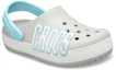 Lookbook (Preschool) Crocs Crocband 'Simplified Casual White Grey' 205533-1CJ