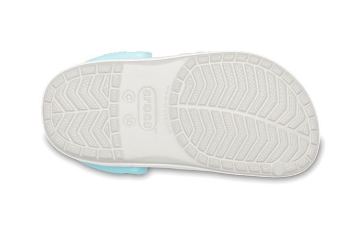 Sizing (Preschool) Crocs Crocband 'Simplified Casual White Grey' 205533-1CJ
