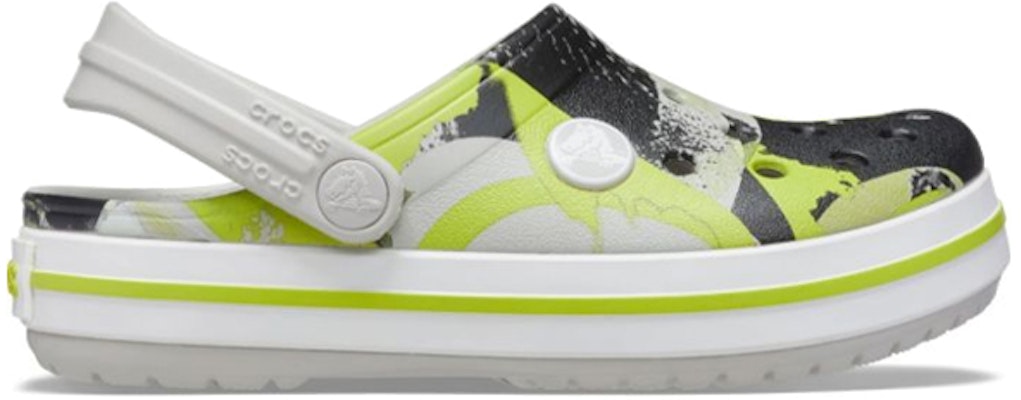 兒童 Crocs Crocband 輕便舒適 戶外休閒洞洞涼鞋 白黑綠 Order 兒童 Crocs Crocband 輕便舒適 戶外休閒洞洞涼鞋 白黑綠