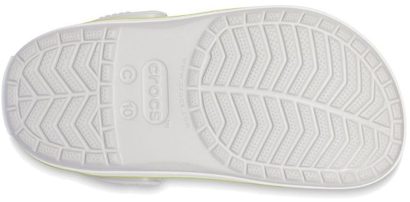 兒童 Crocs Crocband 輕便舒適 戶外休閒洞洞涼鞋 白黑綠 Details for 兒童 Crocs Crocband 輕便舒適 戶外休閒洞洞涼鞋 白黑綠