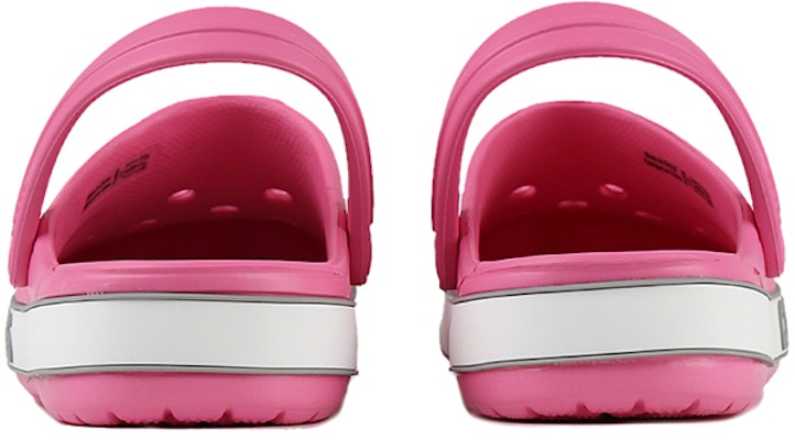 (Preschool) Crocs Crocband Bold Logo Outdoor Flat Heel Minimalistic Sports Pink Sandals 206022-65Y Purchase (Preschool) Crocs Crocband Bold Logo Outdoor Flat Heel Minimalistic Sports Pink Sandals 206022-65Y