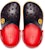 (PS) Crocs Crocband Clog 'Hitam Merah' 205185-90H