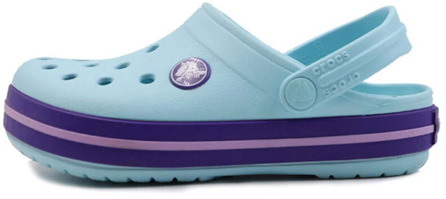 (Preschool) Crocs Crocband Clog 'Blue Purple Colorblock' 204537-4O9 Buy (Preschool) Crocs Crocband Clog 'Blue Purple Colorblock' 204537-4O9