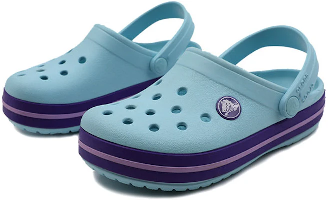 (Preschool) Crocs Crocband Clog 'Blue Purple Colorblock' 204537-4O9 Lookbook (Preschool) Crocs Crocband Clog 'Blue Purple Colorblock' 204537-4O9