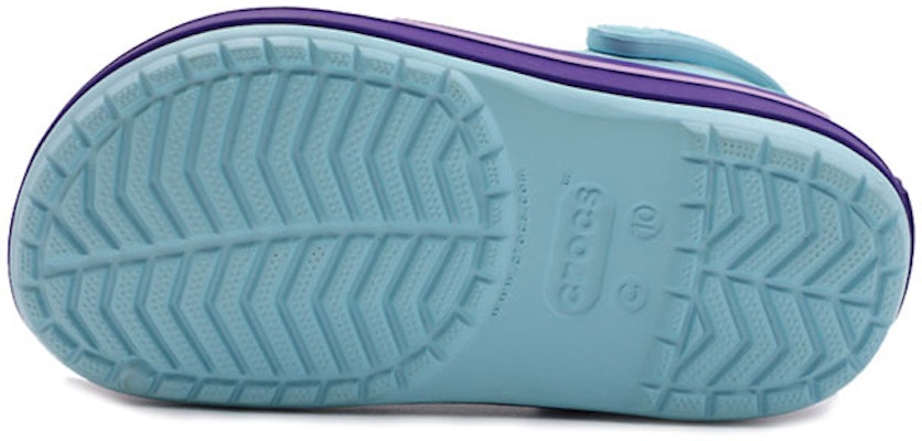 (Preschool) Crocs Crocband Clog 'Blue Purple Colorblock' 204537-4O9 Details for (Preschool) Crocs Crocband Clog 'Blue Purple Colorblock' 204537-4O9