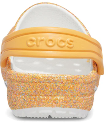 (Preschool) Crocs Crocband Clog 'Classic Shimmer Orange' 205441-9BE Details for (Preschool) Crocs Crocband Clog 'Classic Shimmer Orange' 205441-9BE