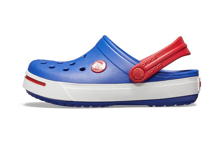 (Preschool) Crocs Crocband II Clogs 'Blue White Red' 11990-4BF
