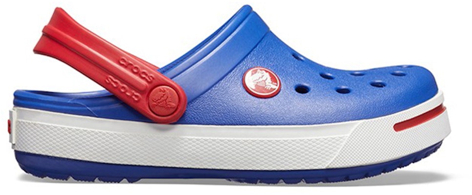 (PS) Crocs Crocband II Sandal 'Biru Putih Merah' 11990-4BF Order (PS) Crocs Crocband II Sandal 'Biru Putih Merah' 11990-4BF