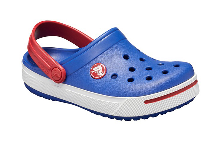 Lookbook (Preschool) Crocs Crocband II Clogs 'Blue White Red' 11990-4BF
