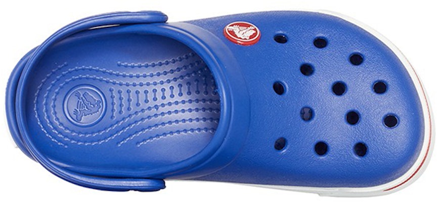 (PS) Crocs Crocband II Sandal 'Biru Putih Merah' 11990-4BF Shop (PS) Crocs Crocband II Sandal 'Biru Putih Merah' 11990-4BF