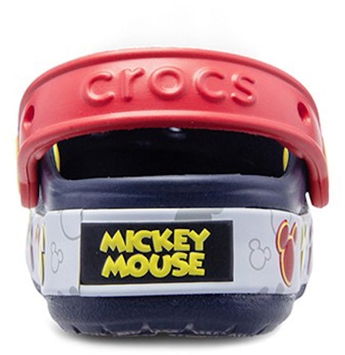 (PS) Crocs Crocband Mickey Fun Lab Nyala Clogs 'Navy Merah' 204994-410 Details for (PS) Crocs Crocband Mickey Fun Lab Nyala Clogs 'Navy Merah' 204994-410