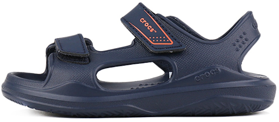 (Preschool) Crocs Deep Blue Sandals 'Dark Blue' 206267-463 Buy (Preschool) Crocs Deep Blue Sandals 'Dark Blue' 206267-463