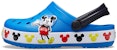 (PS) Sandal Crocs Disney Mickey Outdoor Flat Heel Sports Biru 206307-4JL