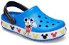 Lookbook (Preschool) Crocs Disney Mickey Outdoor Flat Heel Sports Blue Sandals 206307-4JL