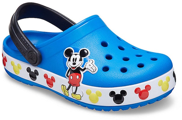 (PS) Crocs迪士尼米奇户外平底运动蓝色凉鞋 206307-4JL Lookbook (PS) Crocs迪士尼米奇户外平底运动蓝色凉鞋 206307-4JL