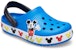 (PS) Sandal Crocs Disney Mickey Outdoor Flat Heel Sports Biru 206307-4JL