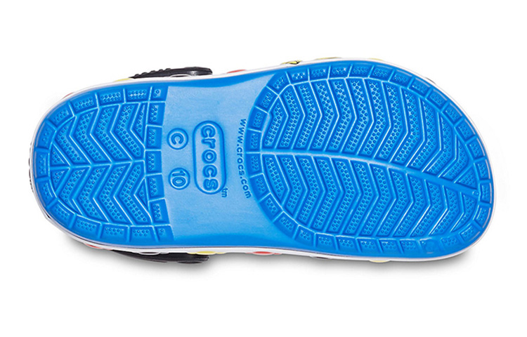 Sizing (Preschool) Crocs Disney Mickey Outdoor Flat Heel Sports Blue Sandals 206307-4JL