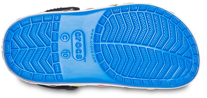 (PS) Crocs迪士尼米奇户外平底运动蓝色凉鞋 206307-4JL Sizing (PS) Crocs迪士尼米奇户外平底运动蓝色凉鞋 206307-4JL
