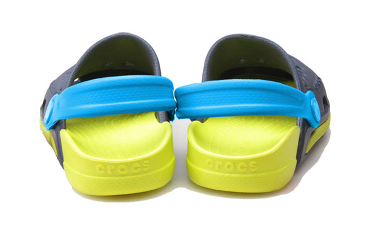 Lookbook (Preschool) Crocs Electro 3 'Grey Blue Green' 204991-081