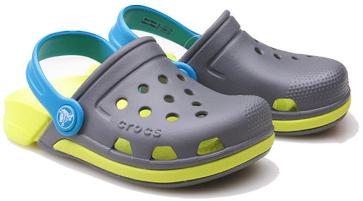 (PS) Crocs Electro 3 'Kelabu Biru Hijau' 204991-081 Lookbook (PS) Crocs Electro 3 'Kelabu Biru Hijau' 204991-081