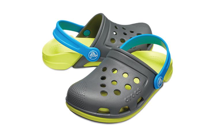 Shop (Preschool) Crocs Electro 3 'Grey Blue Green' 204991-081