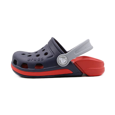 (PS) Crocs Electro 3 Outdoor Beach Sports Big Boys Blue Red Sandals 'Blue Red'