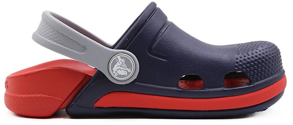 (PS) Sandalias Crocs Electro 3 Azul Rojo para Niños Grandes Playa y Deportes 204991-4BA Order (PS) Sandalias Crocs Electro 3 Azul Rojo para Niños Grandes Playa y Deportes 204991-4BA