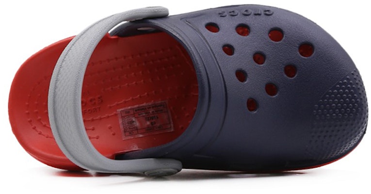 (PS) Sandalias Crocs Electro 3 Azul Rojo para Niños Grandes Playa y Deportes 204991-4BA Shop (PS) Sandalias Crocs Electro 3 Azul Rojo para Niños Grandes Playa y Deportes 204991-4BA