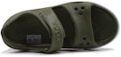 Shop (Preschool) Crocs Flat Casual Army Green Sandals 14854-309