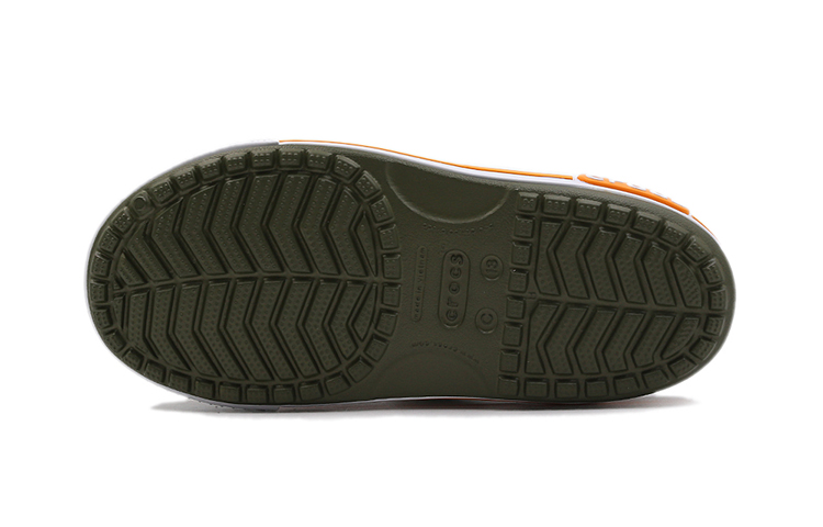Details for (Preschool) Crocs Flat Casual Army Green Sandals 14854-309