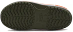 Details for (Preschool) Crocs Flat Casual Army Green Sandals 14854-309