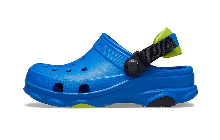 (Preschool) Crocs Flat Heel Blue Sandals 207011-4JL